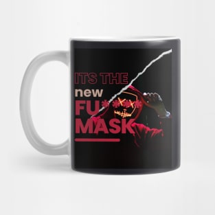 Mask off mask on Mug